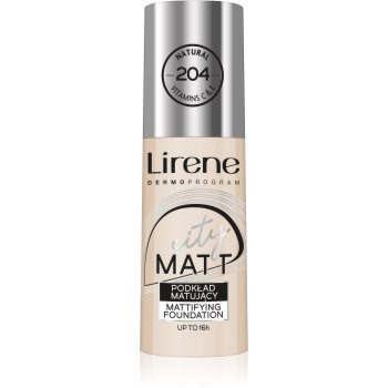 Lirene City Matt Make-up lichid matifiant cu efect de netezire - imagine 2